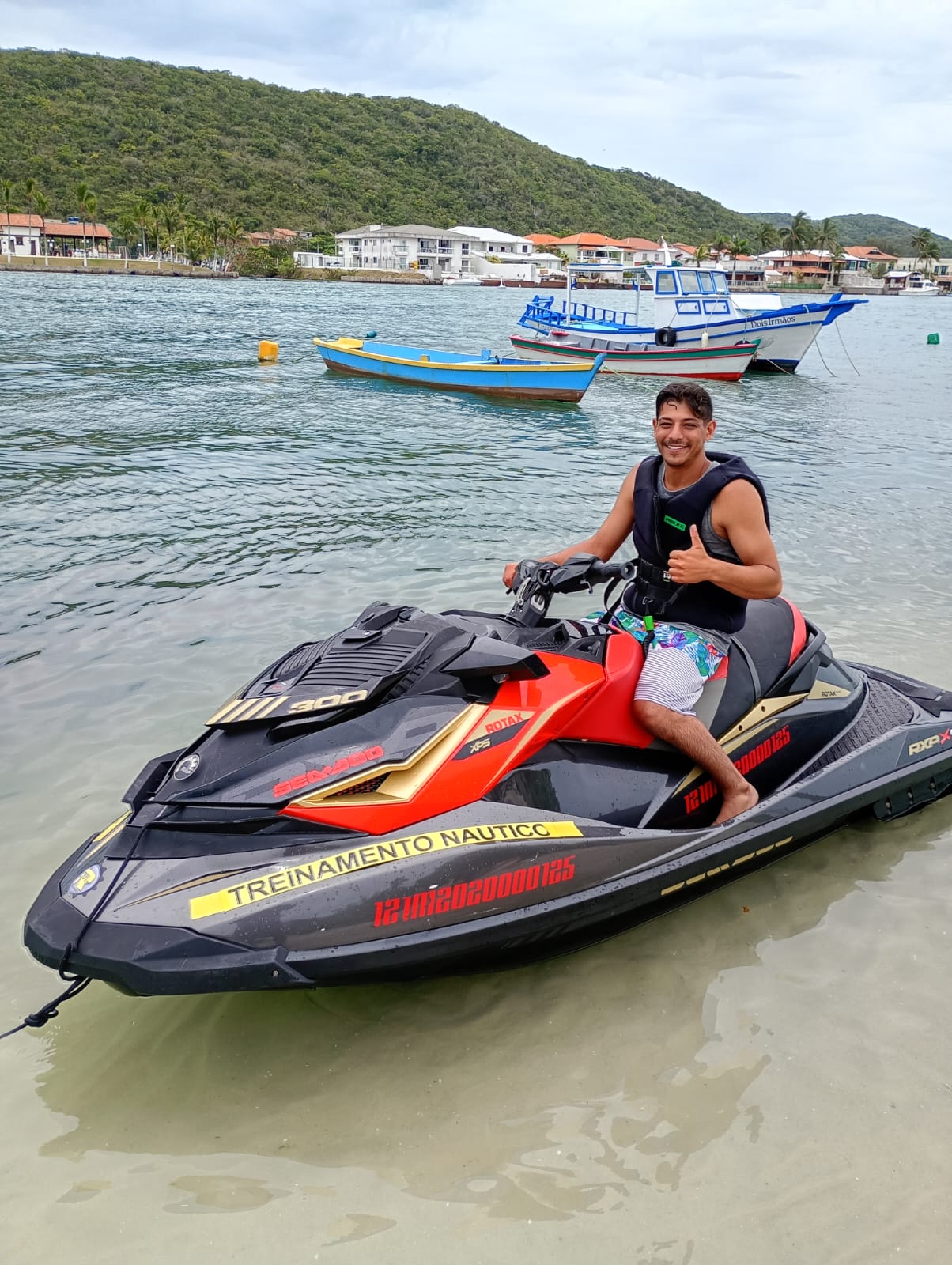 Alunos em atividade náutica 5